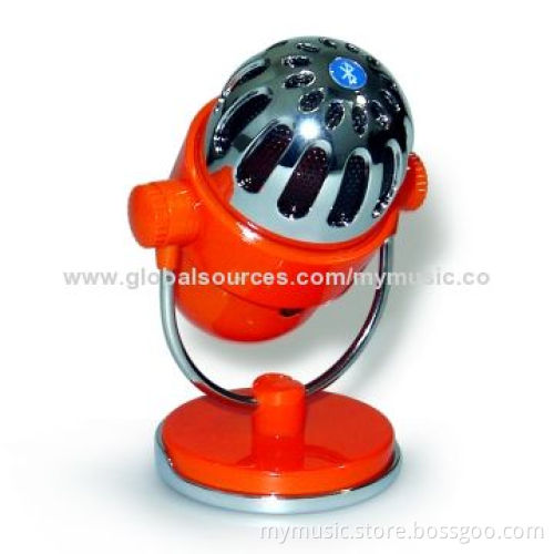 Unique Model Wireless Bluetooth Speaker with Microphone Function, Measures 72.26 x 104.8mm